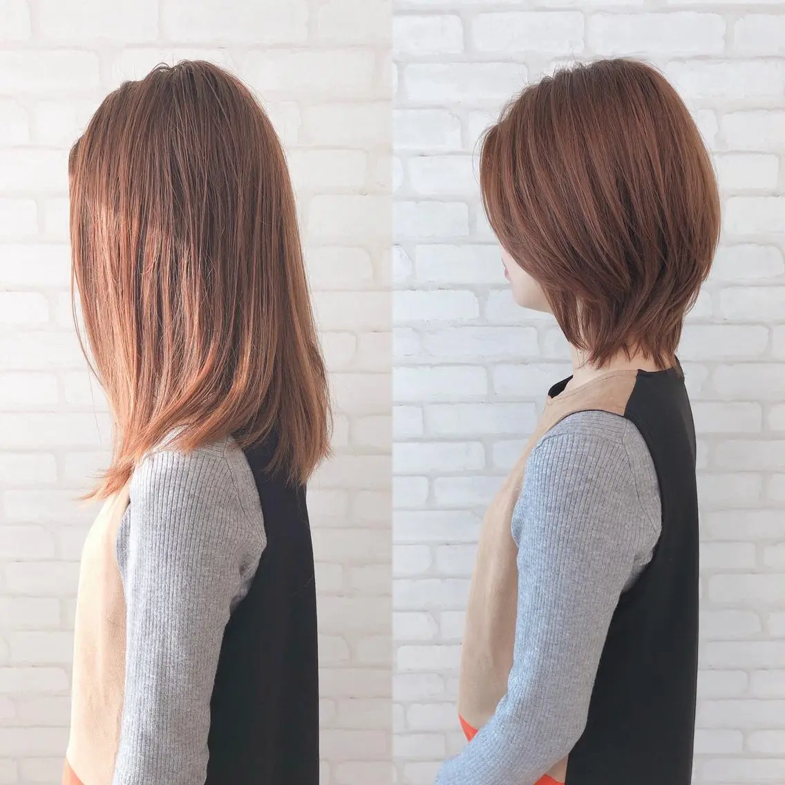 ミディアム アビリタ 警固のヘアスタイル