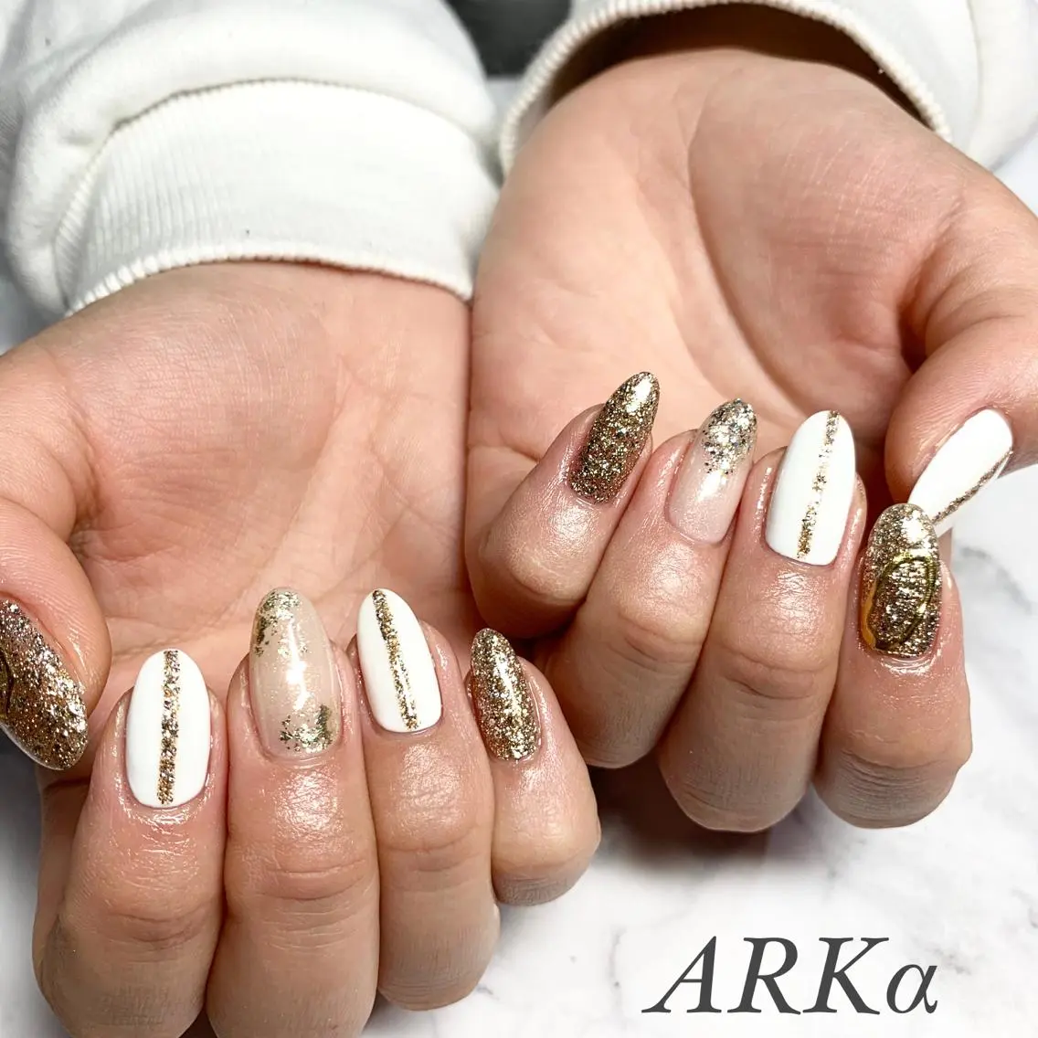 ネイル ハンドネイル Nailsalon ARKαのネイルデザイン