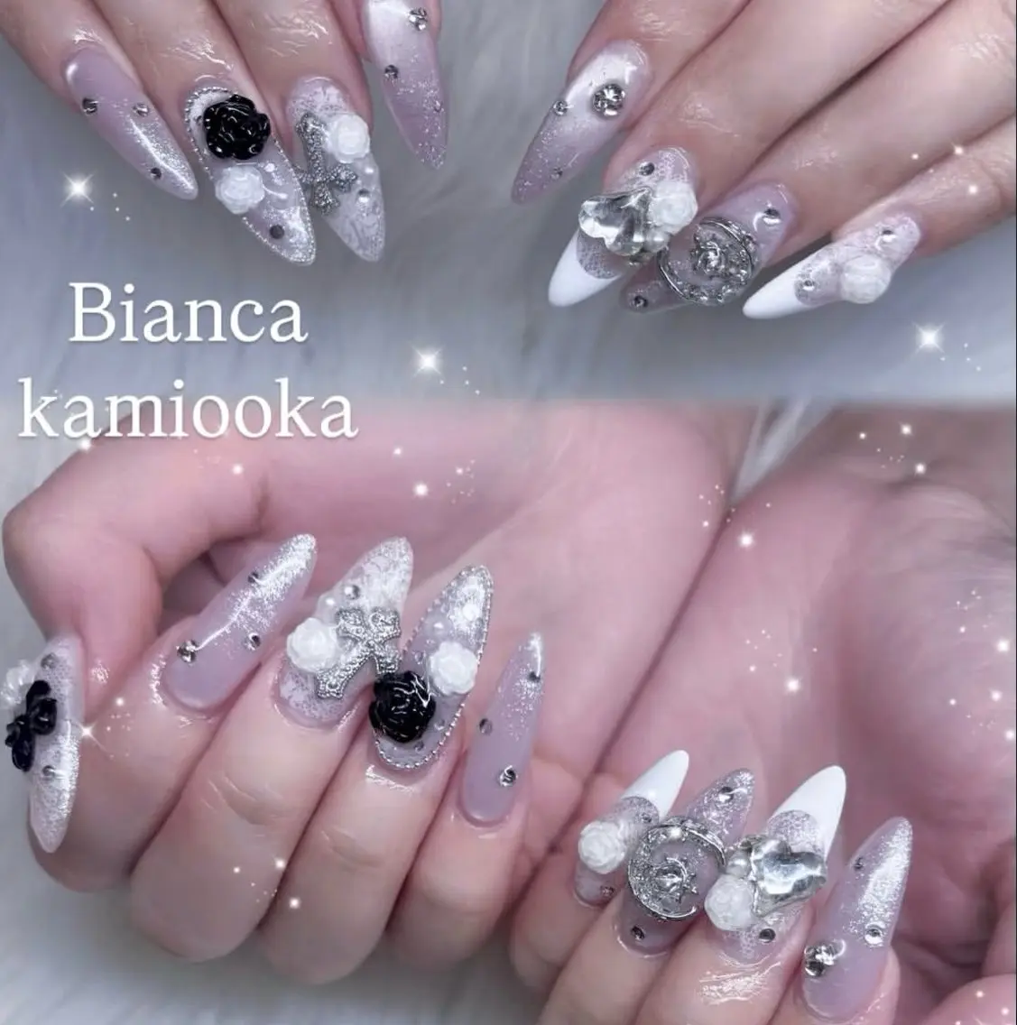 ネイル 持ち込み Bianca上大岡 MOTOKIのネイルデザイン