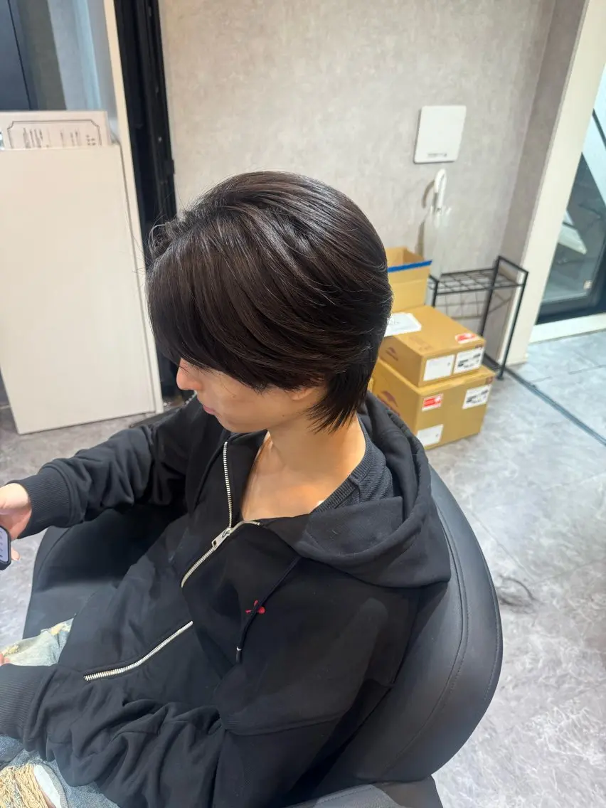 ショート 👾曲がる縮毛矯正 Natsumi👾のヘアスタイル