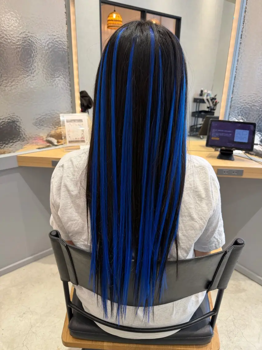 ロング エクステ 保坂 瞭のヘアスタイル