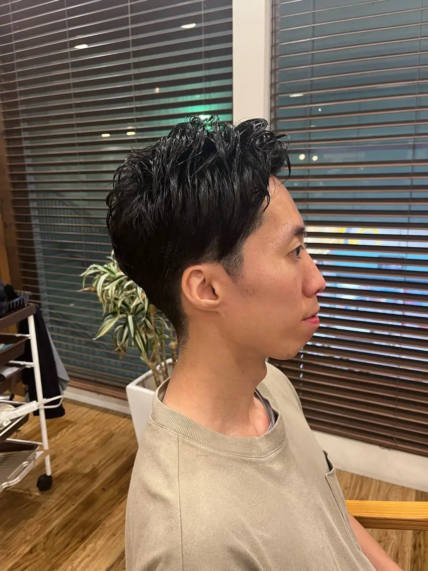 パーマ 田中 結月のヘアスタイル