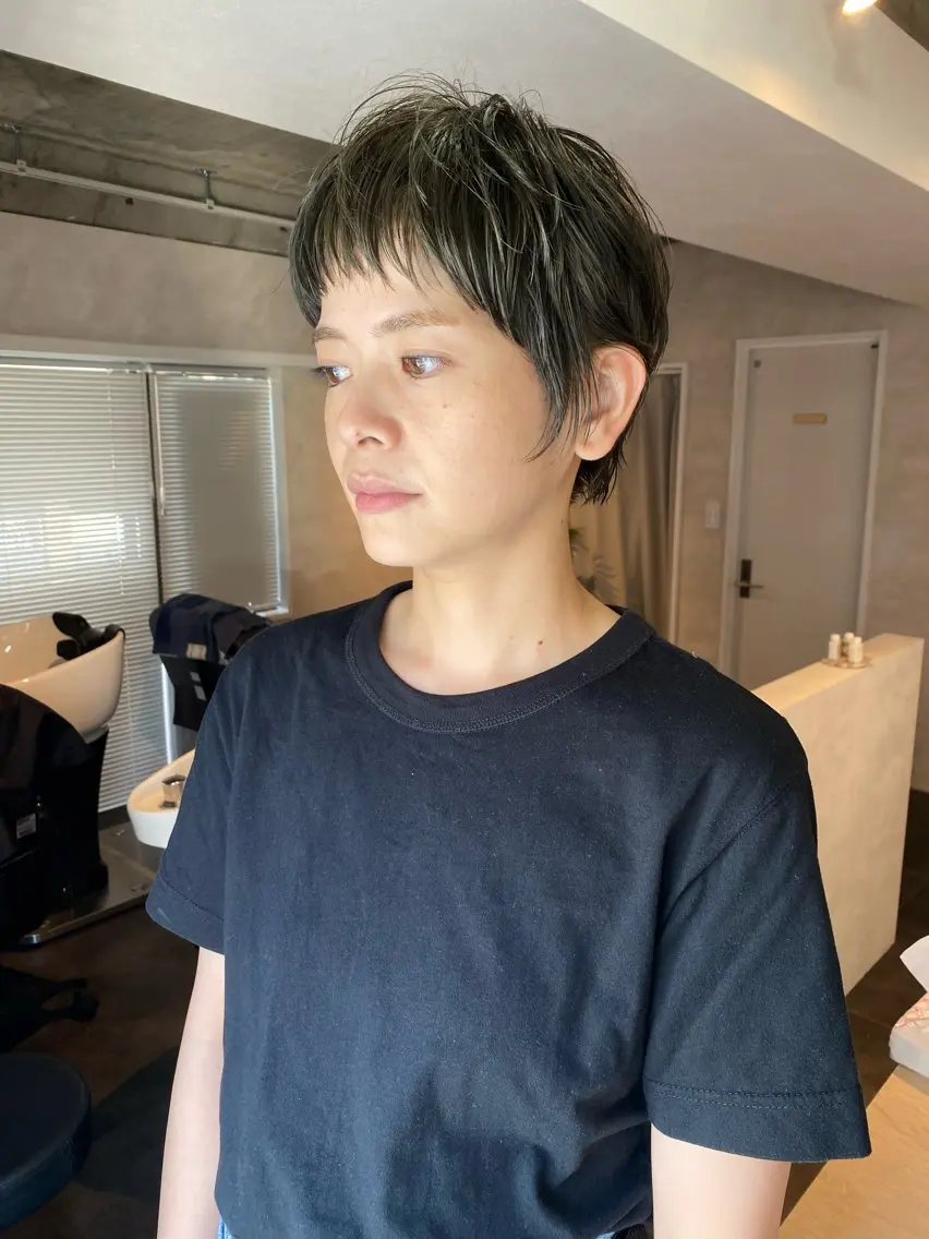 ショート オン眉 ショートヘア moro 丁寧なカウンセリングのヘアスタイル