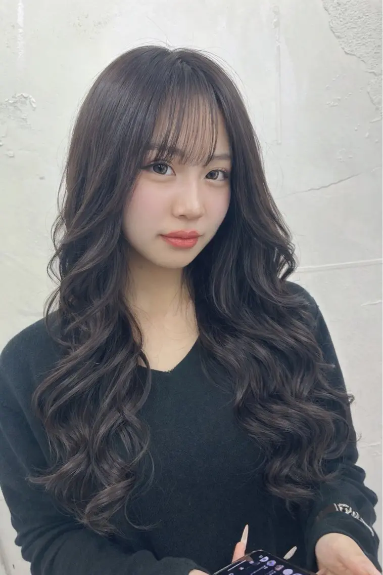 ロング カラー シールエクステ エクステ カット ヘアカラー トリートメント エクステ ヘアセット レイヤー/エクステ alpha下妻のヘアスタイル