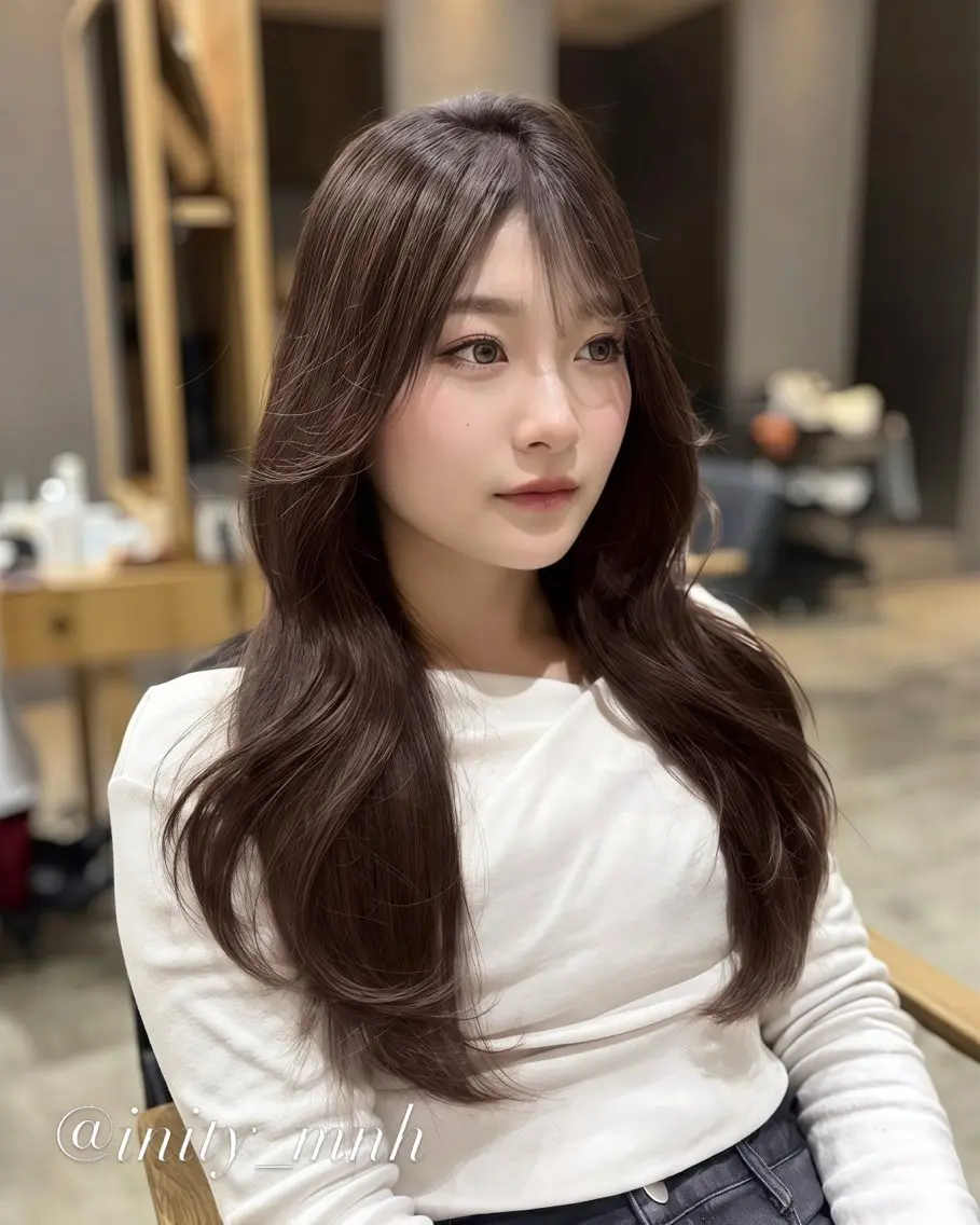 ロング 椋 愛穂のヘアスタイル