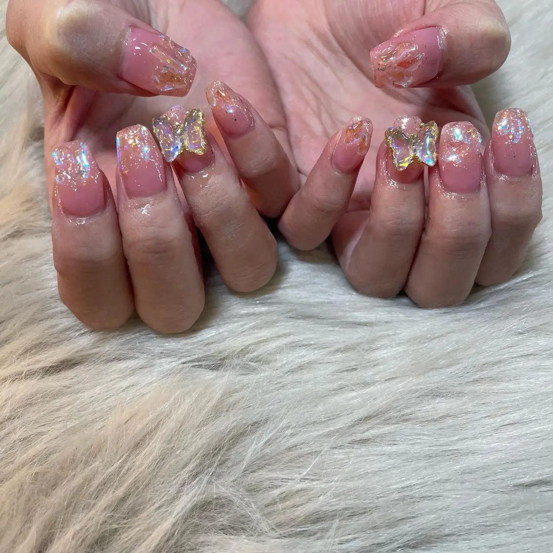 ネイル 氷ネイル・うるうるネイル Nail Salon Gummi.のネイルデザイン