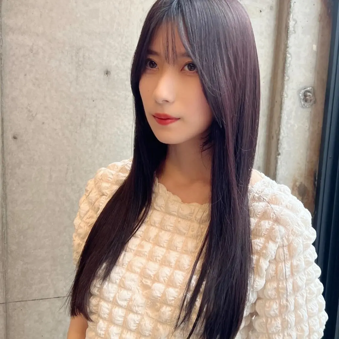 ロング カラー イルミナカラー 髪質改善 韓国風ヘア レイヤーカット ロング ✨縮毛矯正/髪質改善 錦糸町/松坂拓馬のヘアスタイル