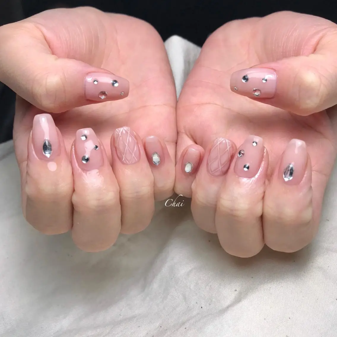 ネイル ハンドネイル 💅chainail _ai📍鶴橋のネイルデザイン