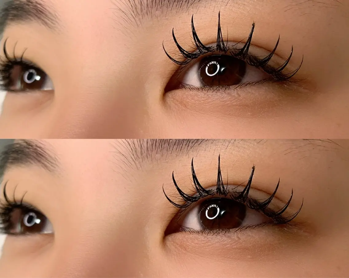 マツエク・マツパ フラットラッシュ Eyelash Salon IROのマツエク・マツパデザイン