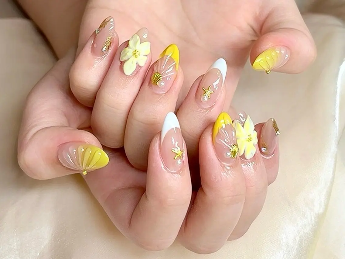 ネイル LingK 相馬のネイルデザイン