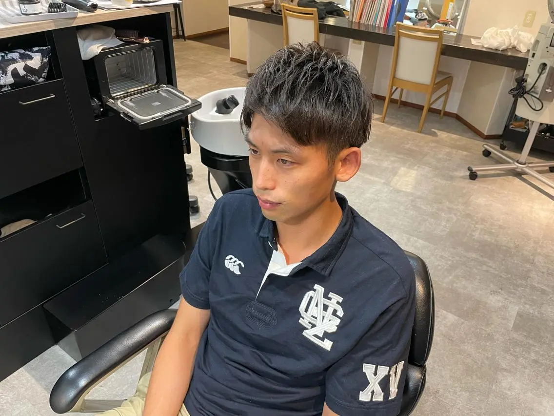 ショート メンズ 綾田 一蔵のヘアスタイル