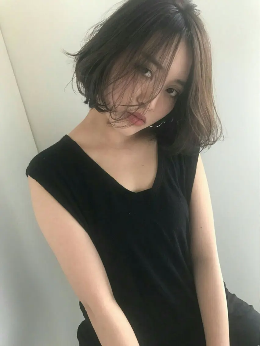 ミディアム liage ܀ꕤ୭* ちばかつら𖦞のヘアスタイル