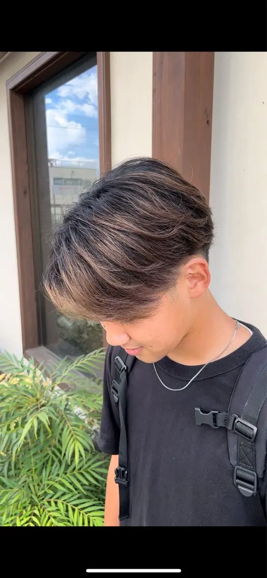 ショート メンズ 今在家 玲【自然な 縮毛矯正/メンズ】のヘアスタイル
