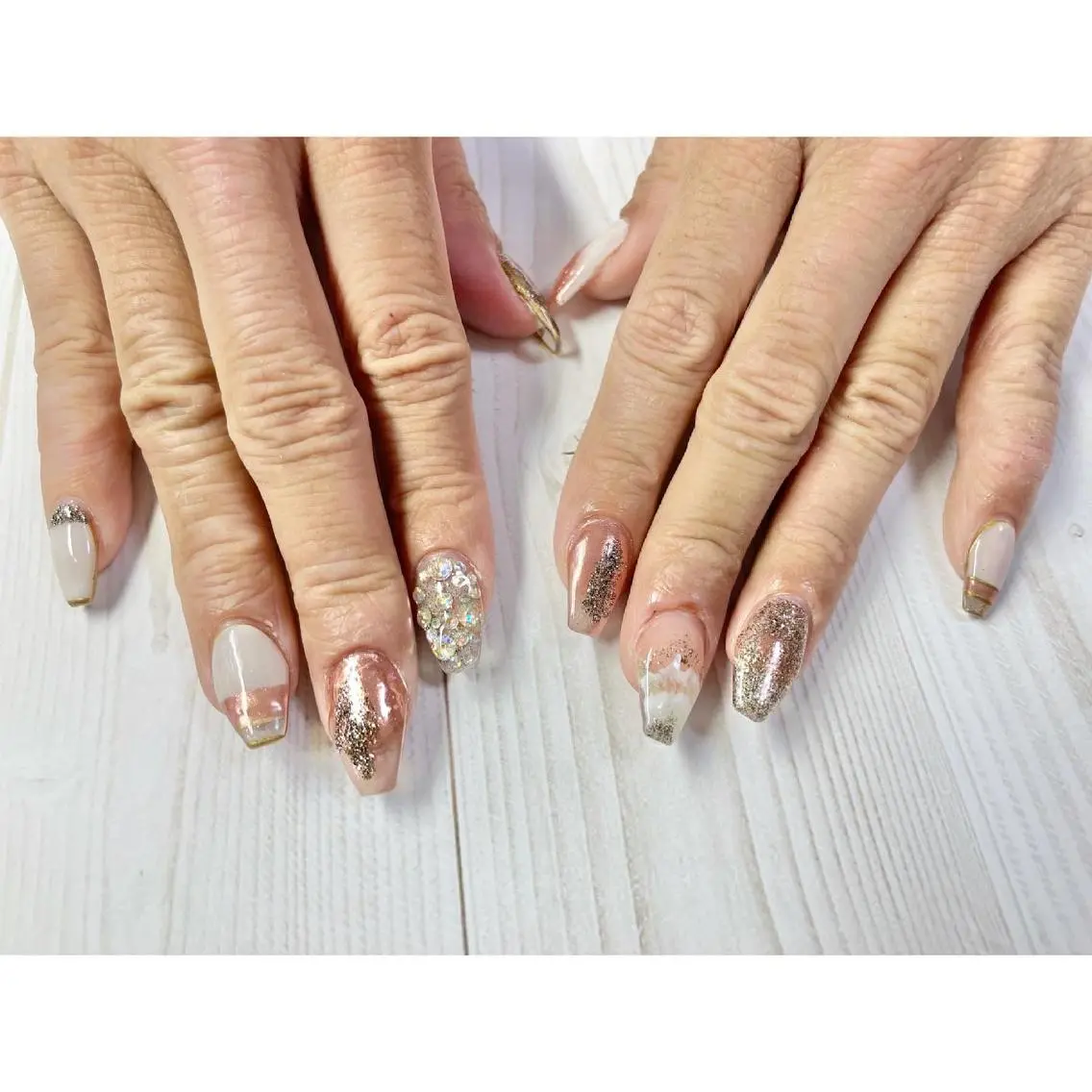 ネイル スカルプネイル Y's nailのネイルデザイン
