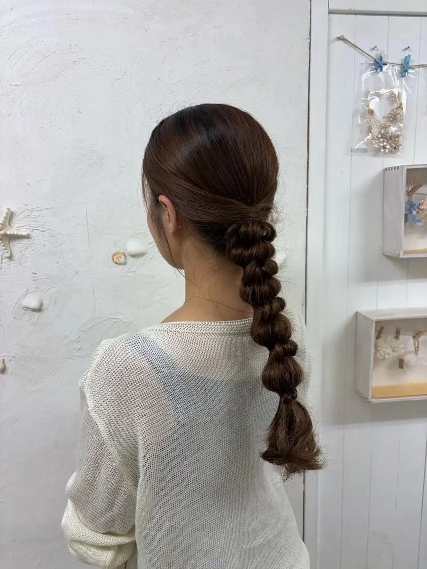 ロング ヘアアレンジ キッズ ヘアセット ヘアセット／六本木 Yukaのヘアスタイル
