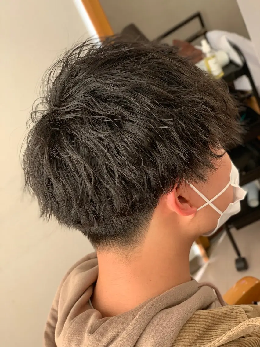 パーマ メンズ メンズパーマ 比嘉 秀弥のヘアスタイル