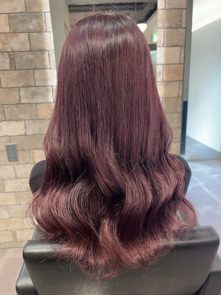 ロング ヘアカラー トリートメント Fan.ray店長 🌈 HIBIKIのヘアスタイル