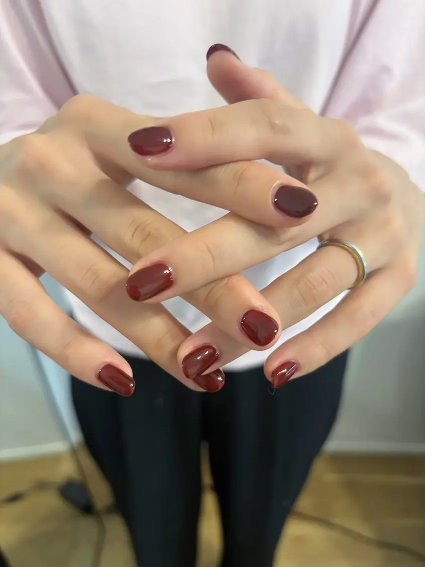 ネイル ボルドー nailsalon kopeのネイルデザイン
