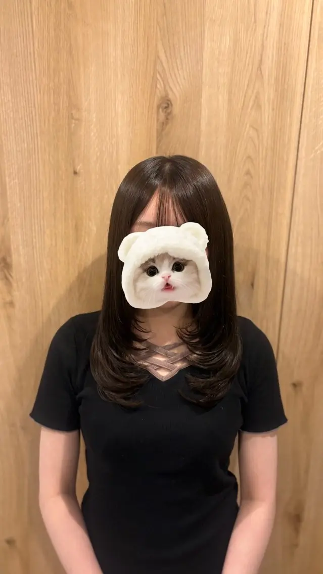 ロング カット ナツミ‪✿似合わせ ✿モデル様募集のヘアスタイル