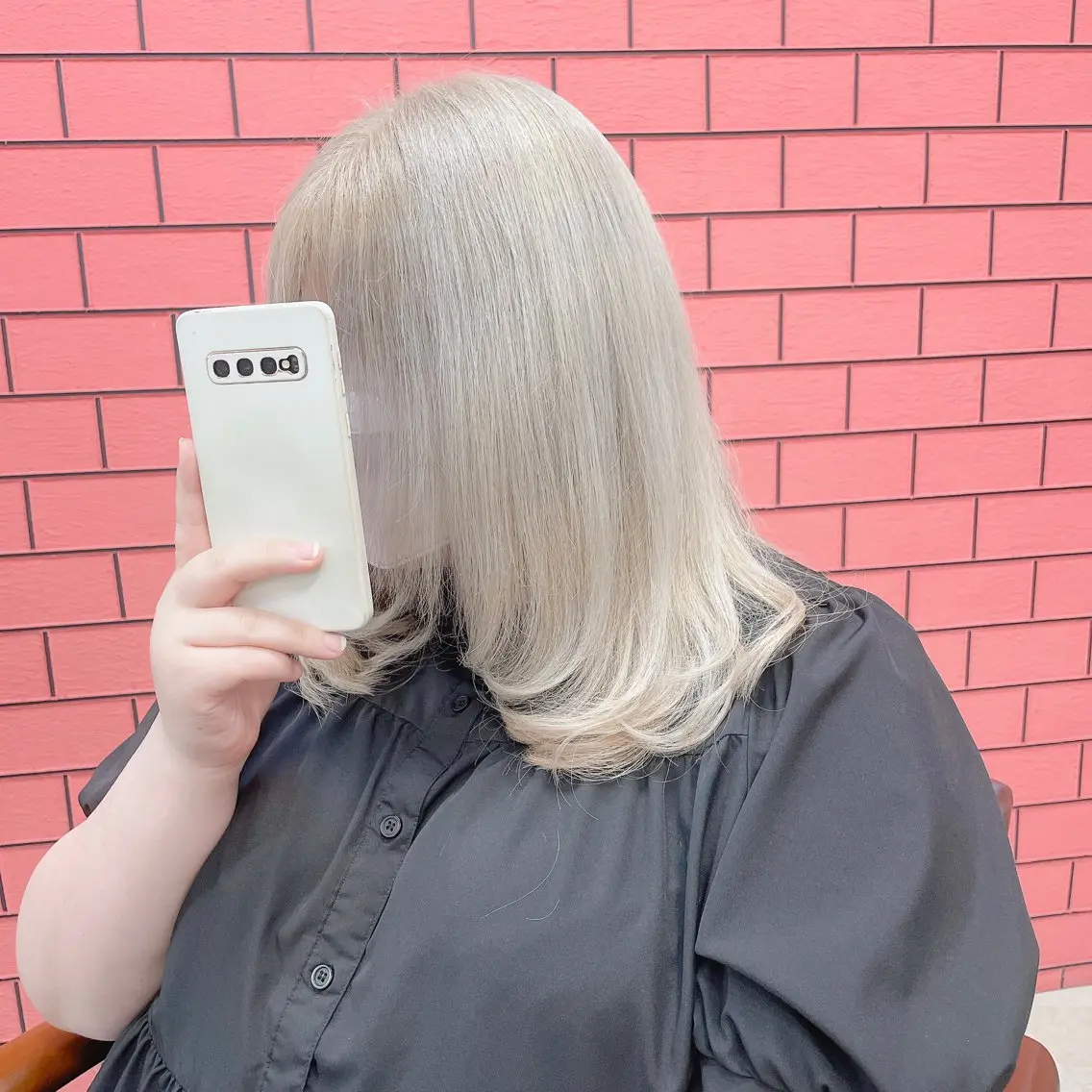 ロング カラー バレイヤージュ ブリーチ ケアブリーチ ダブルカラー イヤリングカラー ヘアカラー トリートメント ブリーチの神 KYONのその他イメージ