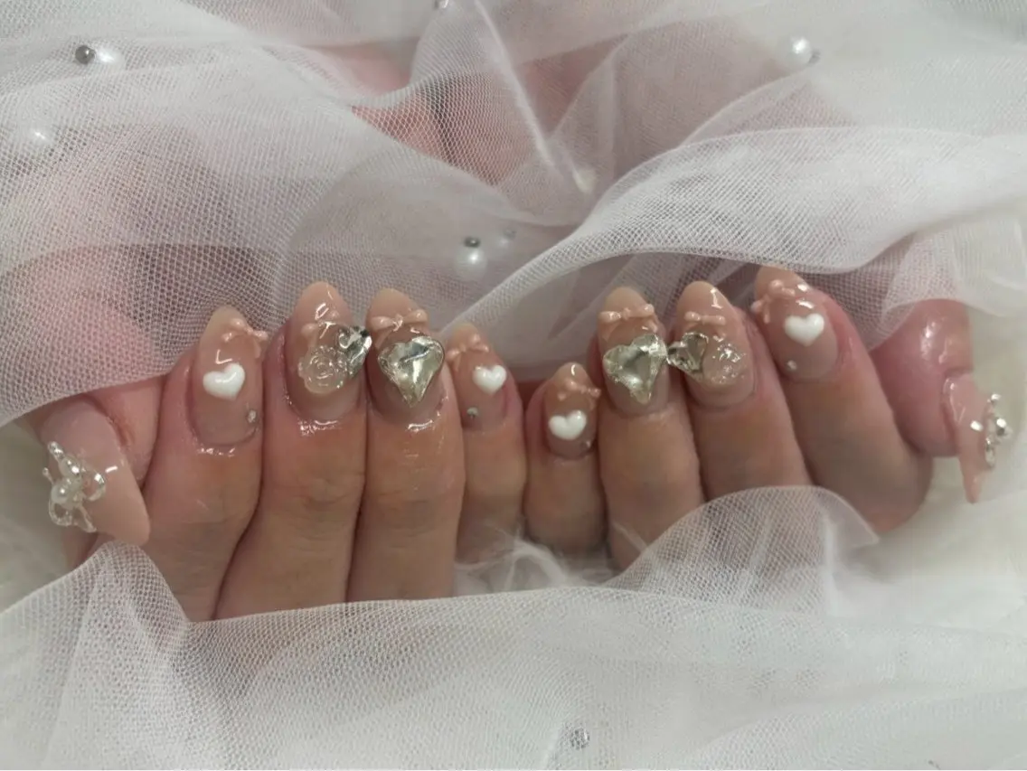 ネイル アートネイル ワンホンネイル ハンドネイル nail salon popoのネイルデザイン