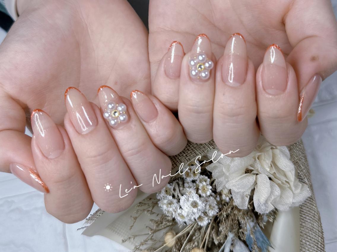 ショート カラー ネイル Le’a NailSalonのネイルデザイン