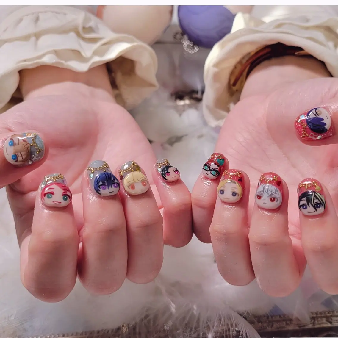 ネイル アートネイル ジェルネイル おで@ oderi_nailのネイルデザイン
