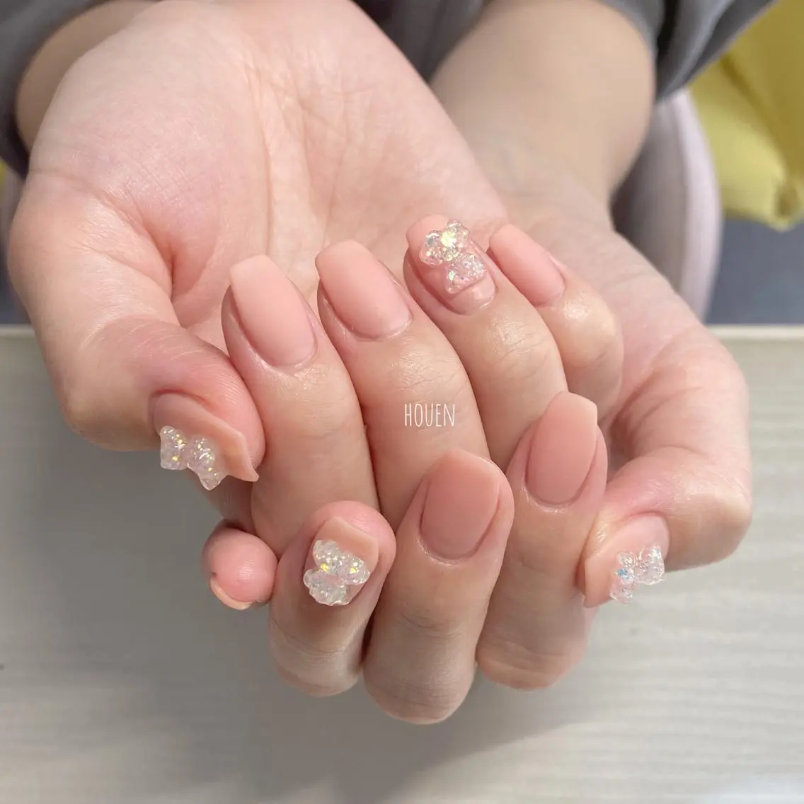 ネイル マットネイル I pinknail 韓国風·持ち込み専門のネイルデザイン