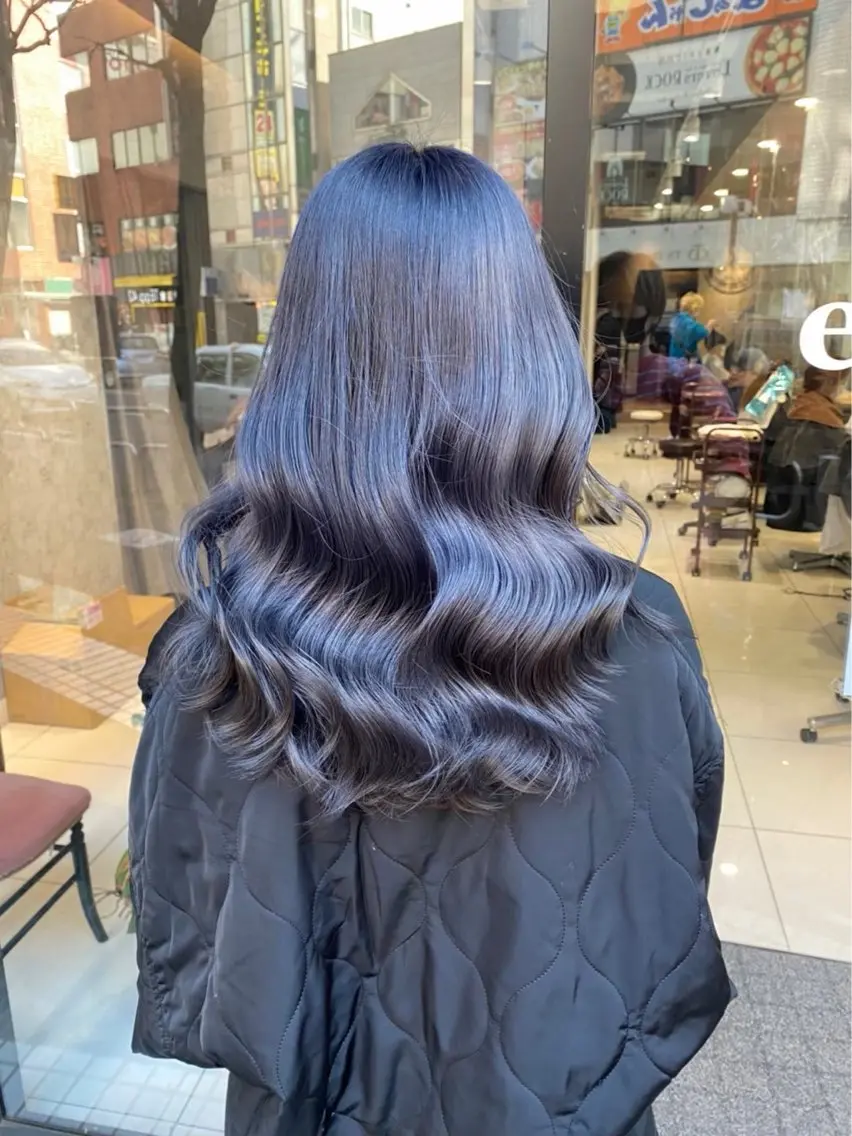 セミロング カラー ヘアアレンジ ✨似合わせカット カラー✨ミユのヘアスタイル
