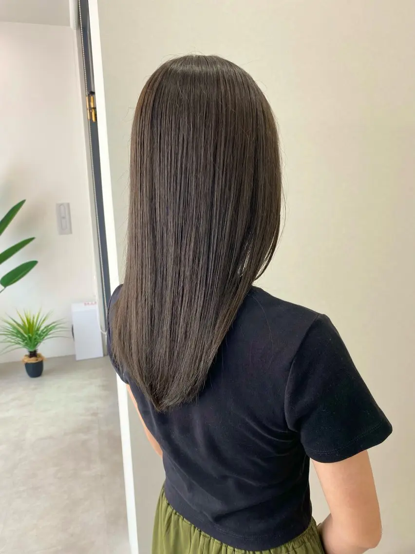 ロング カラー 瀬戸 秀孝のヘアスタイル