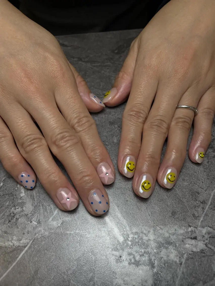ネイル ハンドネイル nail salon 3🌞越谷のネイルデザイン