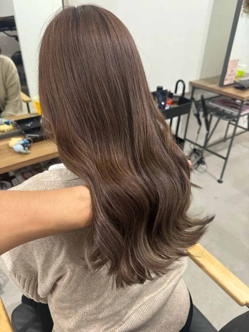 セミロング 榎本 瑞貴のヘアスタイル