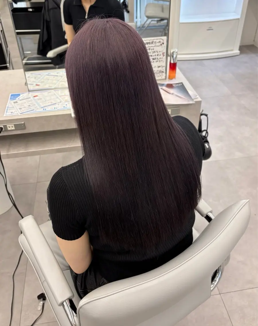 ロング カラー ヘアカラー 🫧ナチュラル矯正 /カラー🫧あやりのヘアスタイル