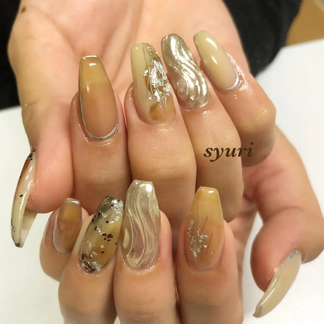 ネイル ハンドネイル syuri nailのネイルデザイン