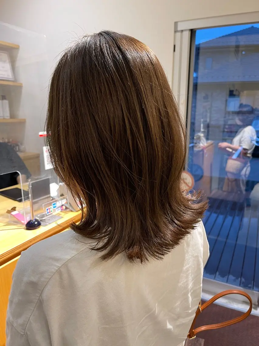 カット+サプリカラーの写真