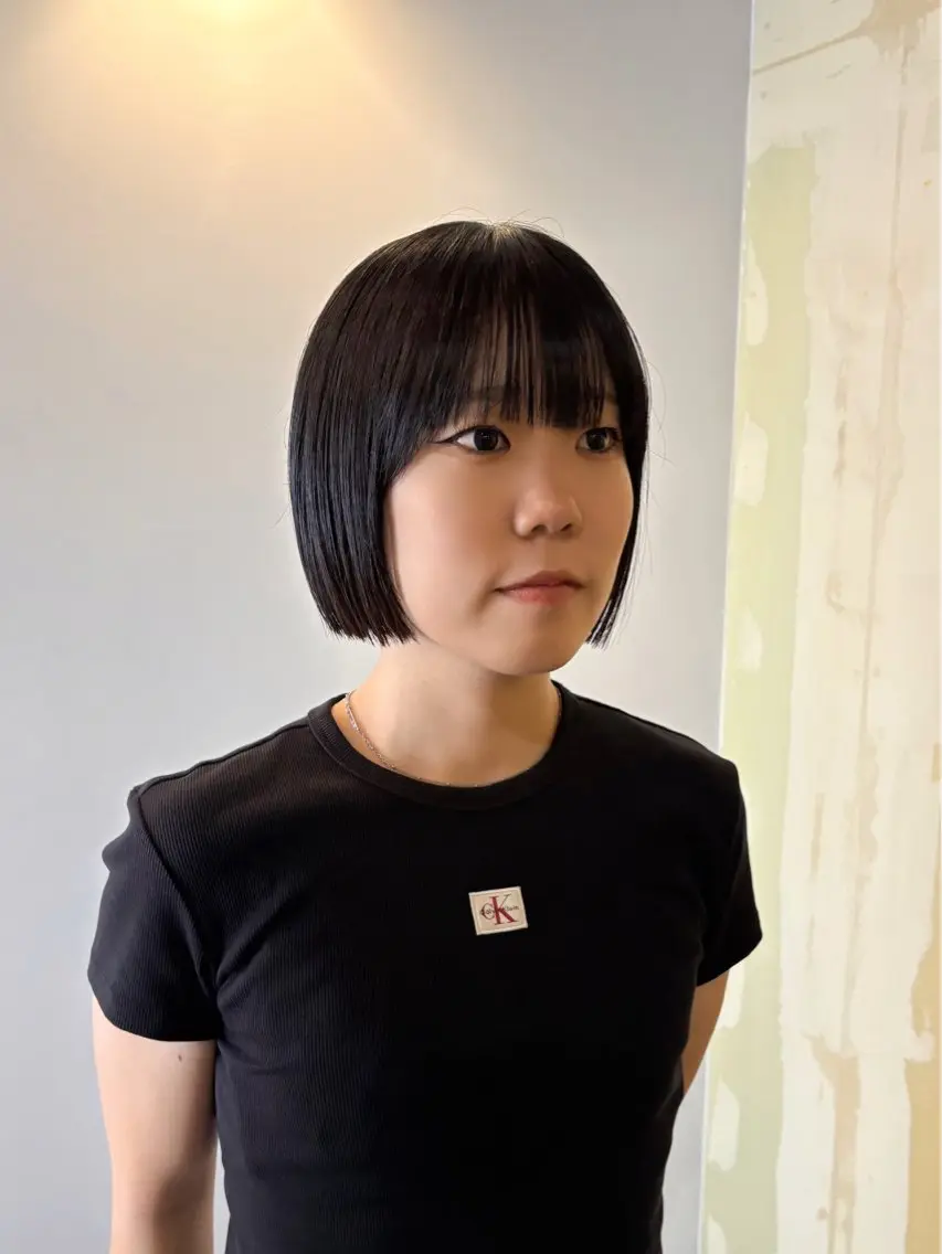 ショート ボブ カット 浦野 未来のヘアスタイル