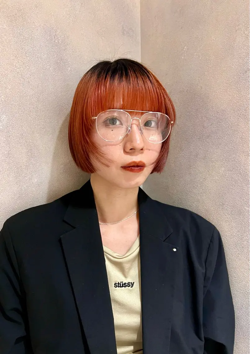 【ミニモ学割U24💖】ブリーチなしWカラー➕カット➕ケアトリートメントの写真