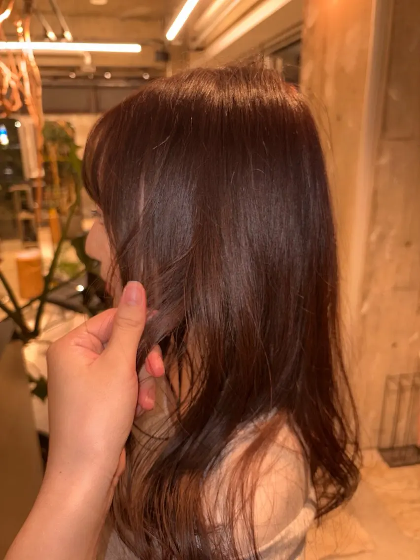 カラー piilo. ハルカのヘアスタイル