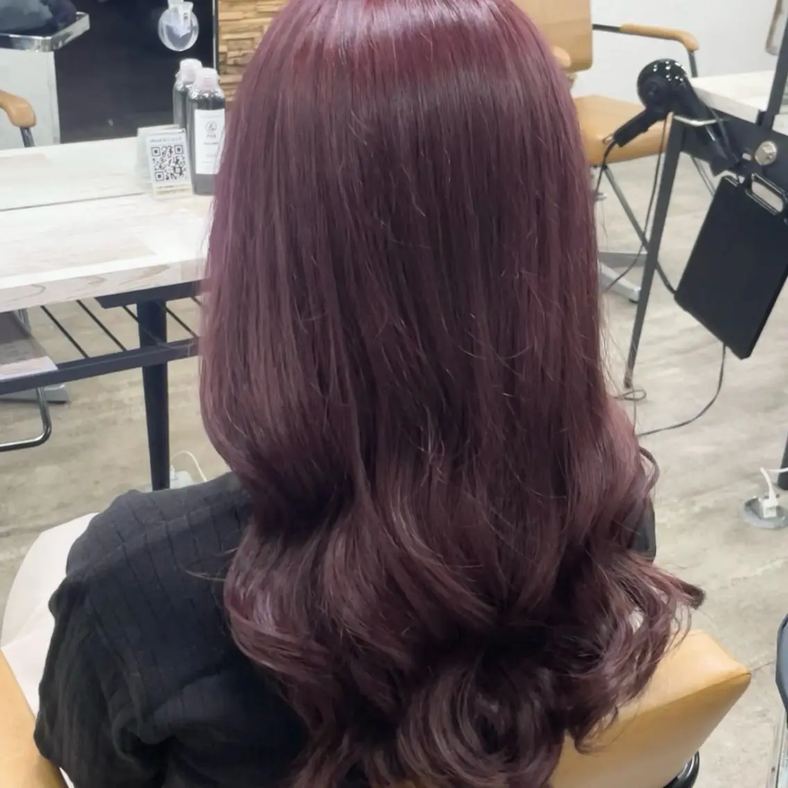 ロング ヘアカラー トリートメント 💝艶髪ハイトーン 💝みさきのヘアスタイル