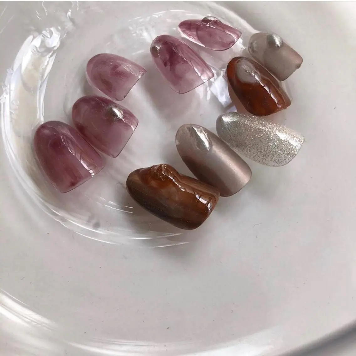 ネイル ニュアンスネイル nail salon granveilのネイルデザイン