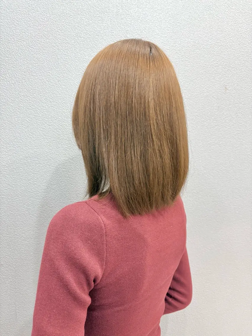 ミディアム カラー ブラウンカラー 透明感カラー🩶 Ayaka🩶のヘアスタイル