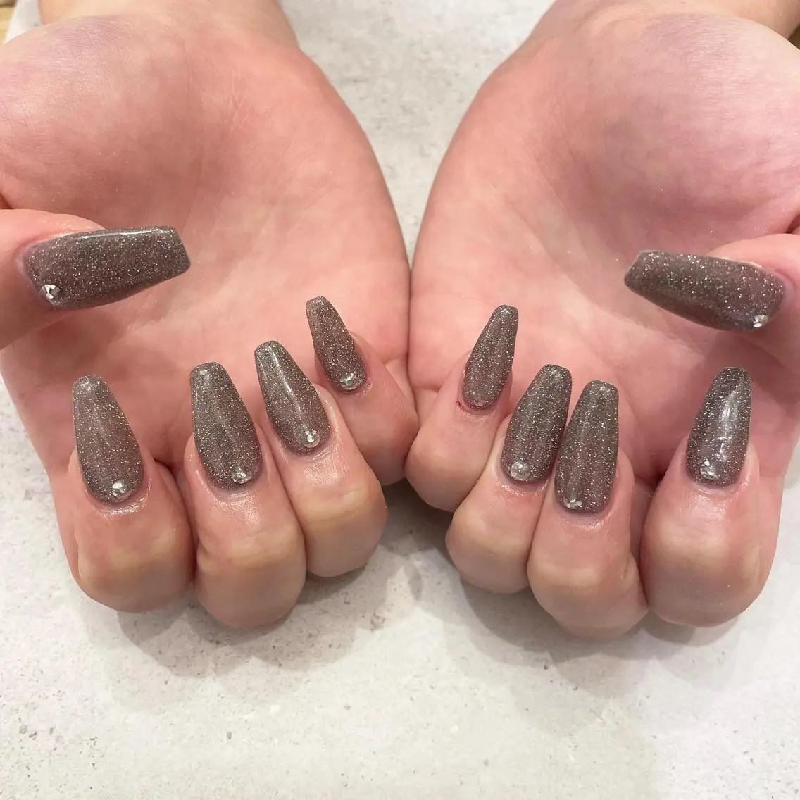 ネイル ネイルチップ ハンドネイル Sea  nail by emaのネイルデザイン