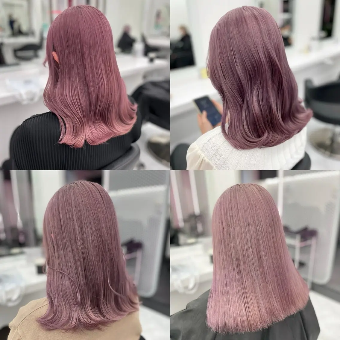 カラー 赤み消し韓国ヘア レイヤー縮毛🤍渡邉のヘアスタイル