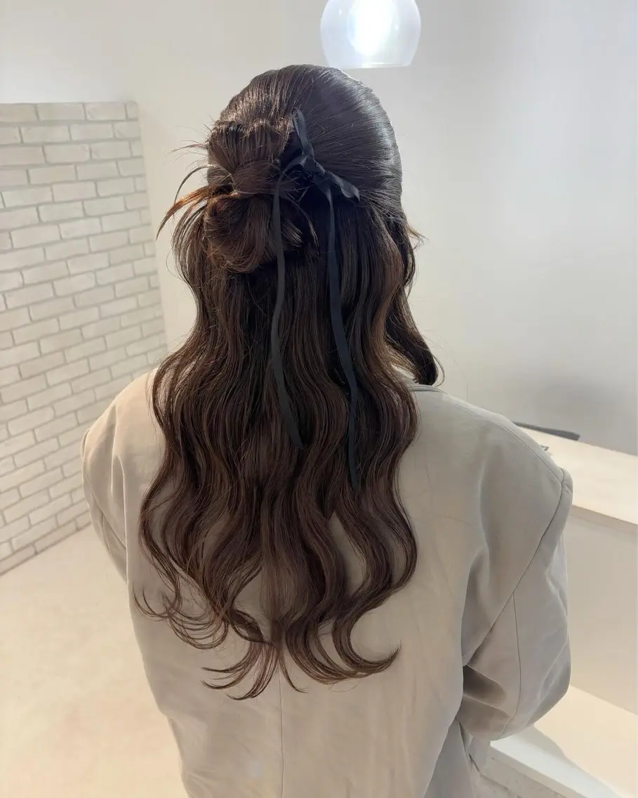 ヘアアレンジ Naru┆川西能勢口 ┆髪質改善のヘアスタイル