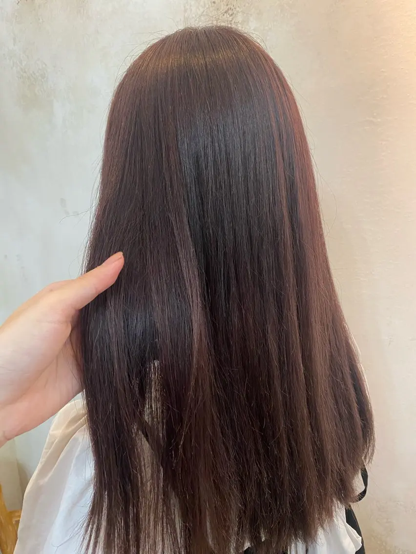 ロング カラー ラベンダーカラー . SHIZUKAのヘアスタイル
