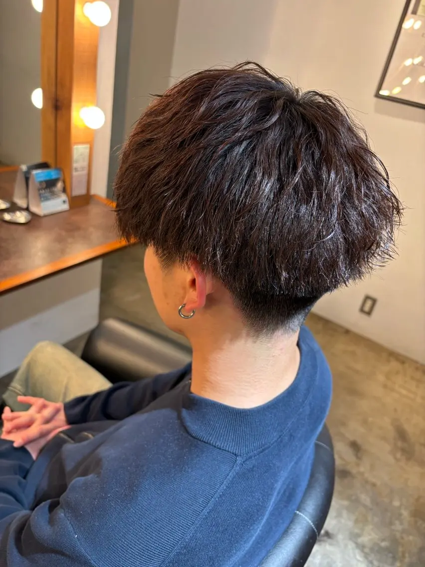 メンズ カット 🌀メンズパーマ🌀 平川海夢のヘアスタイル