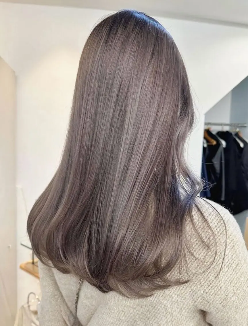 カラー ヘアカラー 菊地 万佐久のヘアスタイル