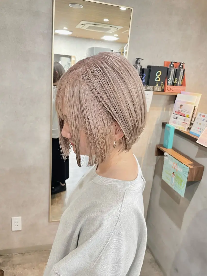 🧡🌟透明感ダブルカラー🌟🧡(ブリーチ)の写真