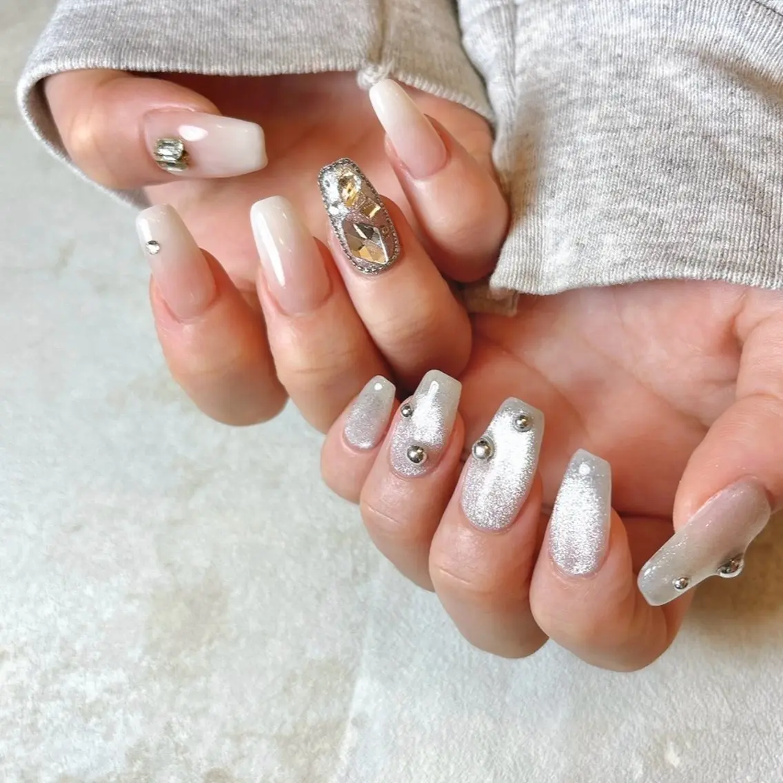ネイル ハンドネイル Radia bykaonailsのネイルデザイン