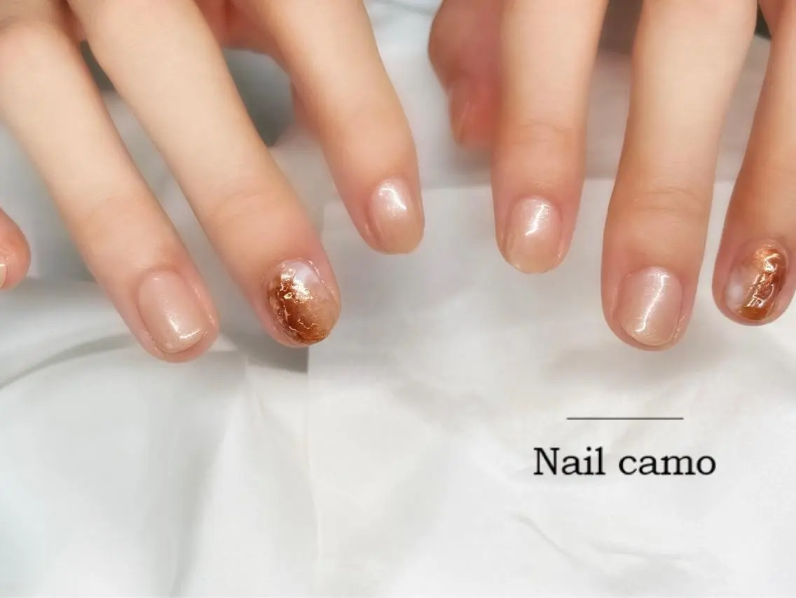 ネイル ニュアンスネイル 🌟Nail camo🌟のネイルデザイン
